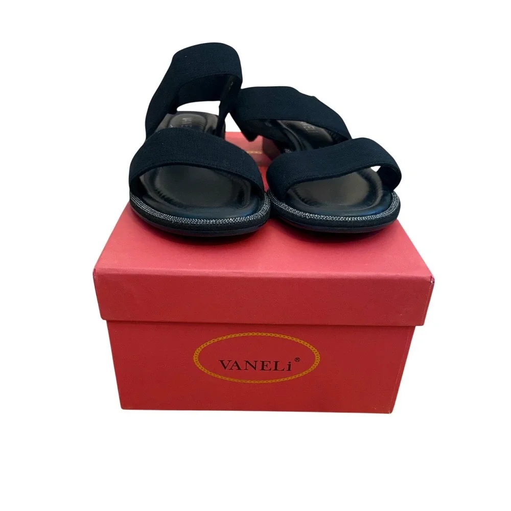 Vaneli black elastic